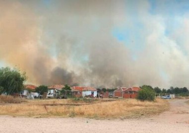 Няколко са пожарите избухнали днес в района на Карлово Инцидентите