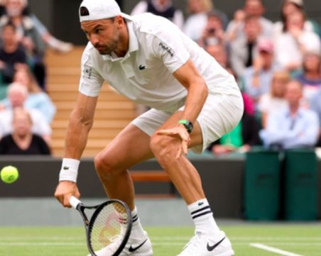 Контузия спря Григор Димитров на осминафиналите на Уимбълдън