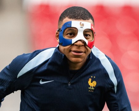 Муани: Пробвах маската на Мбапе, нищо не се вижда