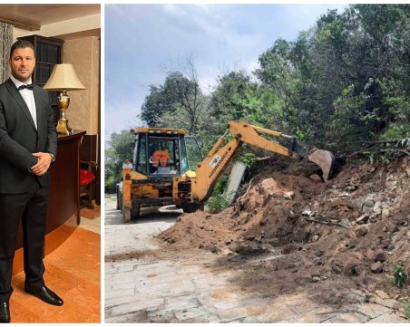 Бизнесмен, къртил скали от Младежки хълм, получи акт – искал да си вкарва колата в гаража по-лесно