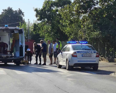 Възрастна жена е в болница след катастрофата в Карлово