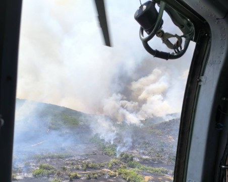 Главният секретар на МВР ще се запознае лично с обстановката около пожара в Пловдивско