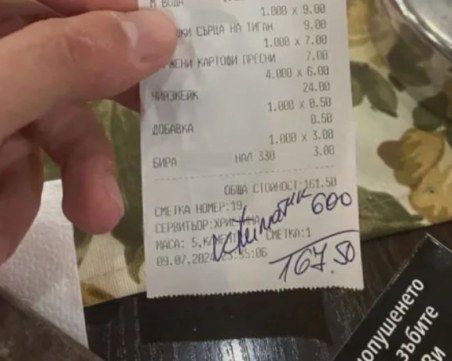 Заведение таксува клиентите с такса климатик