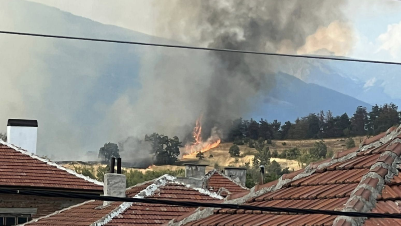 Пожарите в страната не спират да бушуват. Огнени пламъци са