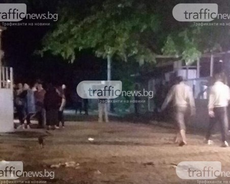 Масов бой с бухалки и ножове в