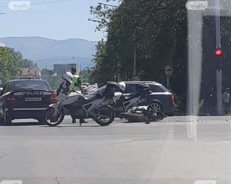 Моторист бере душа след катастрофа на бул. 