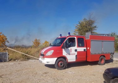 Пожар е избухнал в село Димитриево община Чирпан съобщиха от