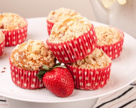 Бърза рецепта за мъфини с ягоди