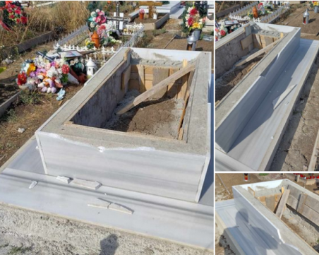 Потрошиха паметници на гробове в Ямбол