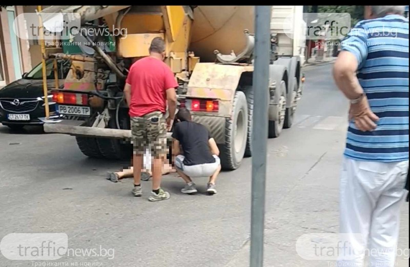 Инцидент с пешеходец станал преди минути в Пловдив, научи TrafficNews.