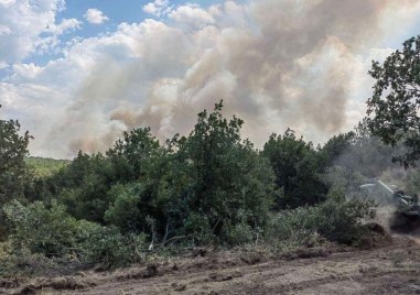 Големият пожар обхванал село Воден е локализиран съобщи кметът на