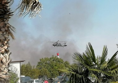 Пожар е избухнал в неделния следобед в пловдивското село Скутаре  