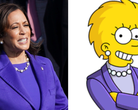 Семейство Симпсън са предсказали потенциалната кандидатура на Харис за президент?