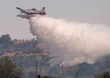 Няма промяна в ситуацията с пожара в граничната планина Славянка