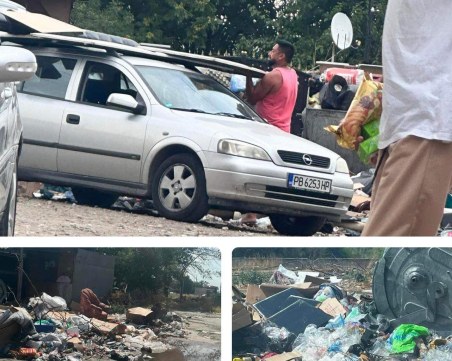 Нерегламентирани сметища в Столипиново - почти на всяка улица, ОП 