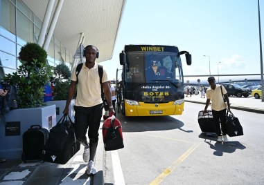 Ботев замина за Атина с чартър от летище София Полетът