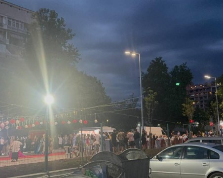 Ромска сватба на новооткрит паркинг в „Централен