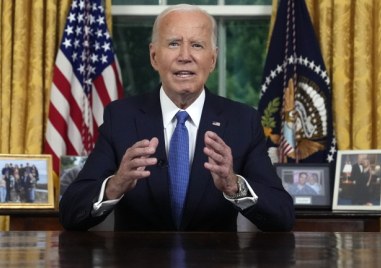 Първа реч на Джо Байдън след като съобщи че се