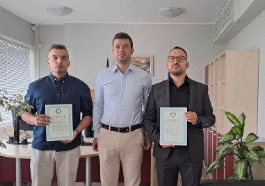 Двама прокурори от Районна прокуратура – Пловдив са наградени от