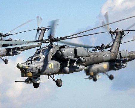 Руски военен хеликоптер се разби край Москва