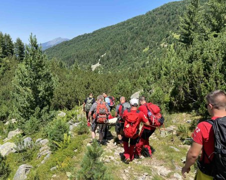 Турист пострада при инцидент в Пирин