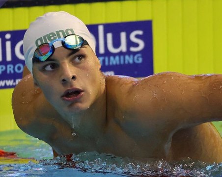 В много тежка серия Петър Мицин остана извън финала на 400 м. свободен стил