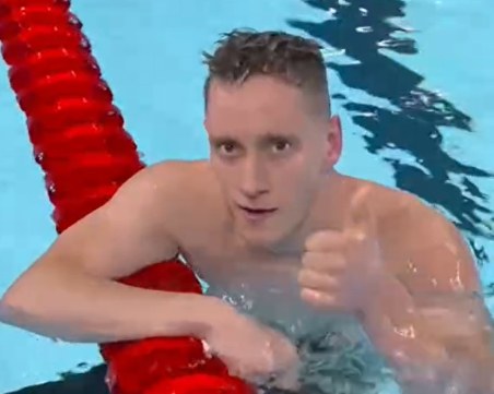 Любомир Епитропов влезе в полуфиналите в плуването на Олимпиадата в Париж