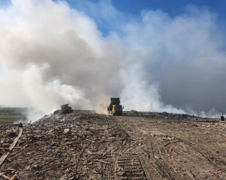 Свикват областния кризисен щаб в Пловдив заради пожара край Цалапица