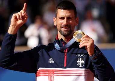 Сръбският тенисист Новак Джокович който спечели титлата в тениса на