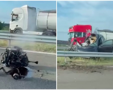 Жестока катастрофа с жертва затвори АМ „Тракия” в двете посоки ВИДЕО