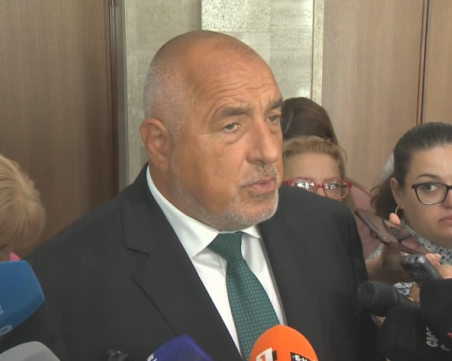 ГЕРБ няма никакво отношения към избора на служебния кабинет, заяви Бойко Борисов