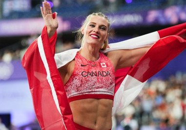 Канадската лекоатлетка Алиша Нюман завоюва бронзовия медал в овчарския скок