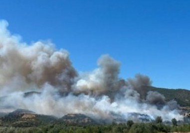 Няма опасност за хората и къщите в Сливен от пожара