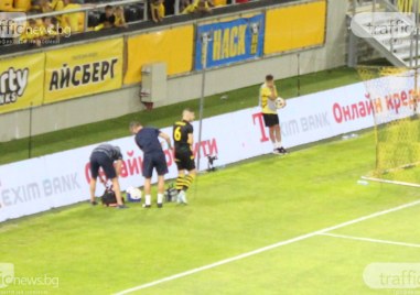 Крайният бранител на Ботев Пловдив Андрей Йорданов претърпя операция на