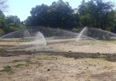 Автоматизирана поливна система бе изградена в парк Кронщад Това съобщи
