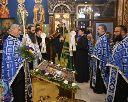 Патриарх Даниил отслужи празнична вечерня за Успението на Божията майка