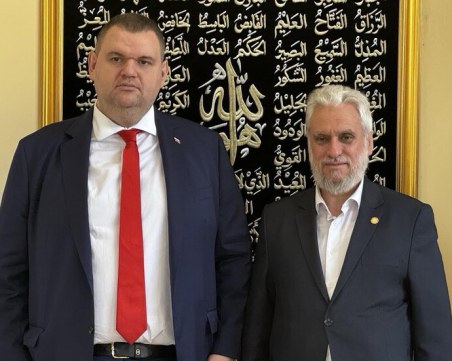 Делян Пеевски се срещна с Главния мюфтия на България