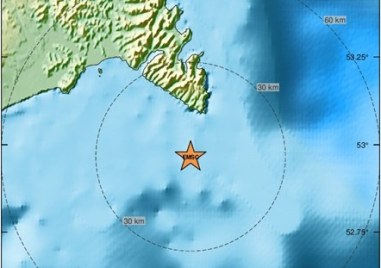 Земетресение с магнитуд 7 2 бе усетено край източния бряг на