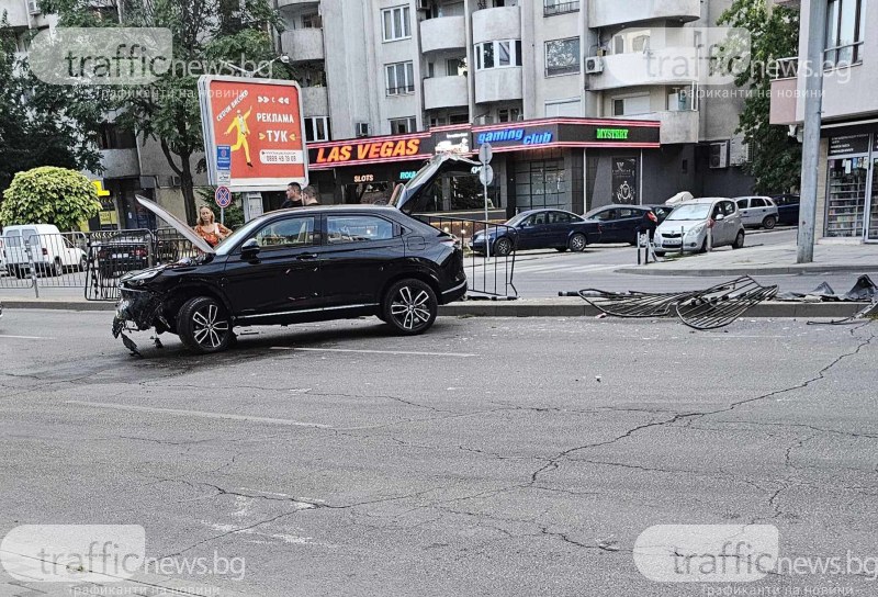 Катастрофа в Кършияка преди моста на Герджика