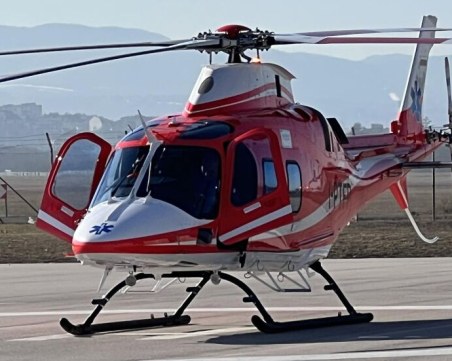 Въздушната линейка превози дете в тежко състояние от Плевен до София