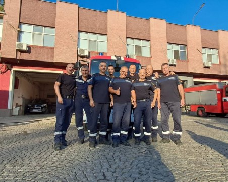 Емоционална церемония изпрати дългогодишен служител на пловдивската пожарна