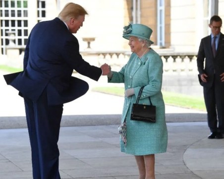 Тръмп разкри отношението на Елизабет II към него