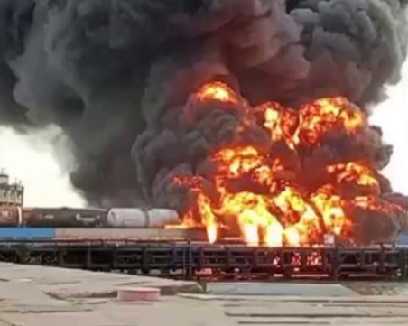 Украйна взриви руски железопътен ферибот