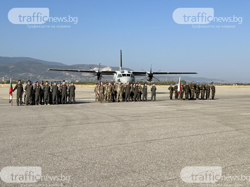 Българският Спартан и военният С-130 Херкулес прелетяха над Пловдив за военното обучение 