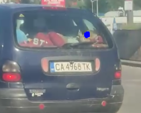 Родители возят детето си в багажника в столицата