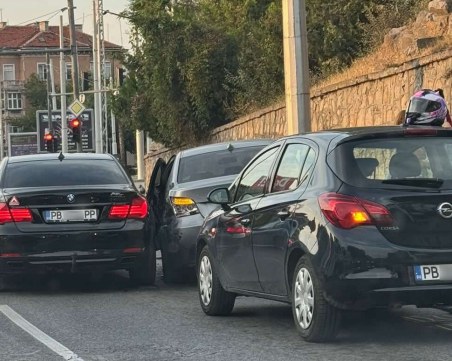 Катастрофа на Чифте баня в Пловдив, три коли се удариха