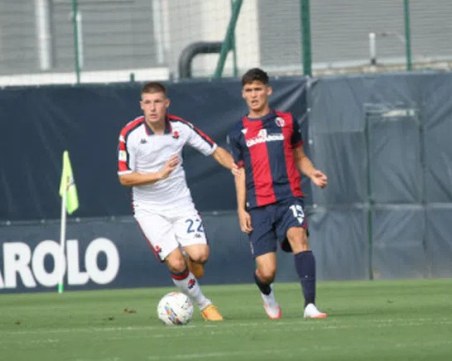 Юноша на Ботев с нов силен мач за Болоня