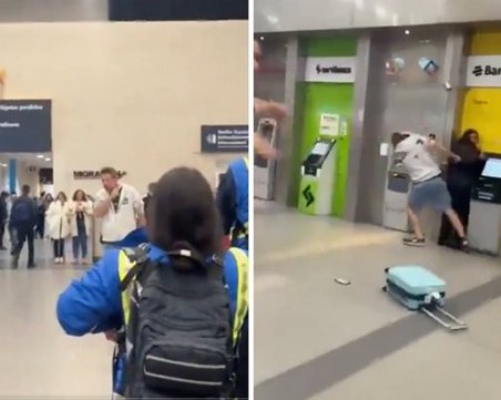 Българин се опита да си пререже гърлото на летището в Богота