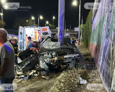 Нова брутална катастрофа в Пловдив! Полиция отцепи основна пътна артерия