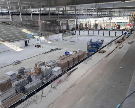 Строителството на басейн 